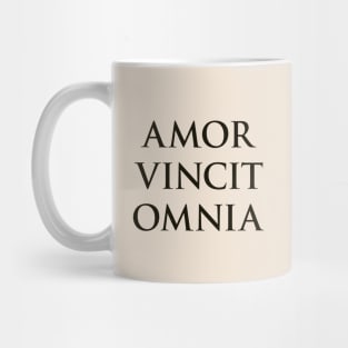 Amor Vincit Omnia Mug